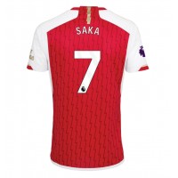 Arsenal Bukayo Saka #7 Domáci futbalový dres 2023-24 Krátky Rukáv
